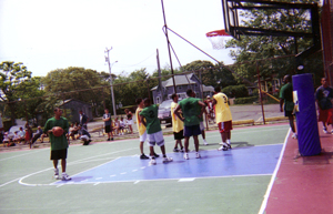 Action at Niantic Park, Oak Bluffs